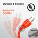 thumbnail image 3 of Cable de extensión UBOORY, impermeable, 100 pies, 14 AWG, SJTW, 3 puntas, 3 of 6