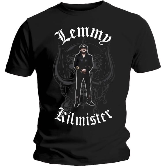 Men's Motorhead Memorial Statue Slim Fit T-shirt Small Black