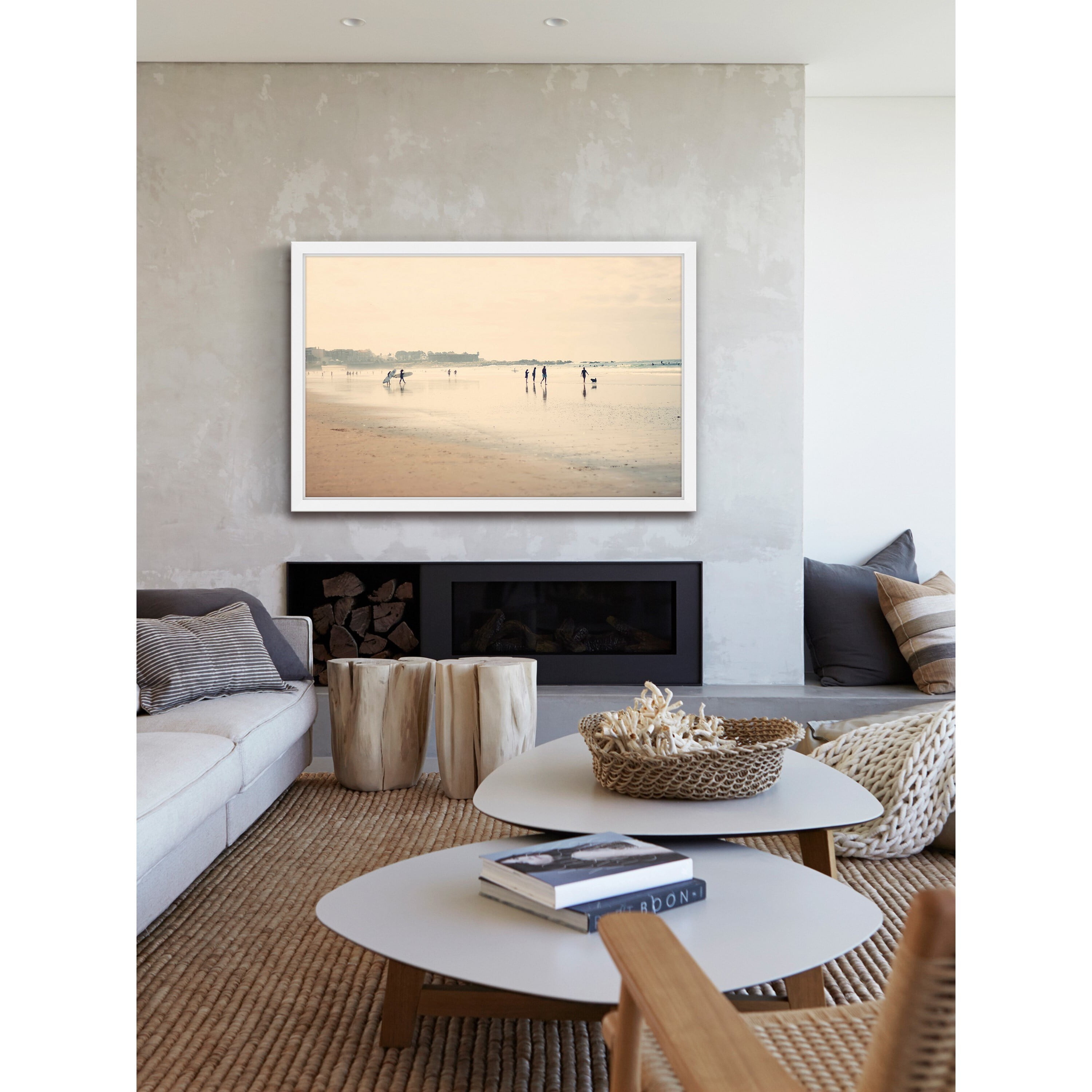 "Beach Life" Framed Painting Print