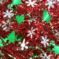thumbnail image 4 of PAPER FAIR 1 LB Metallic Red Green Crinkle Cut Paper Shredded Filler, Christmas Peppermint Candy Cane Raffia Tissue Zig, Strands Shred Craft Bedding Cushion,Wedding Birthday Gift Boxes Bag Retail, 4 of 7