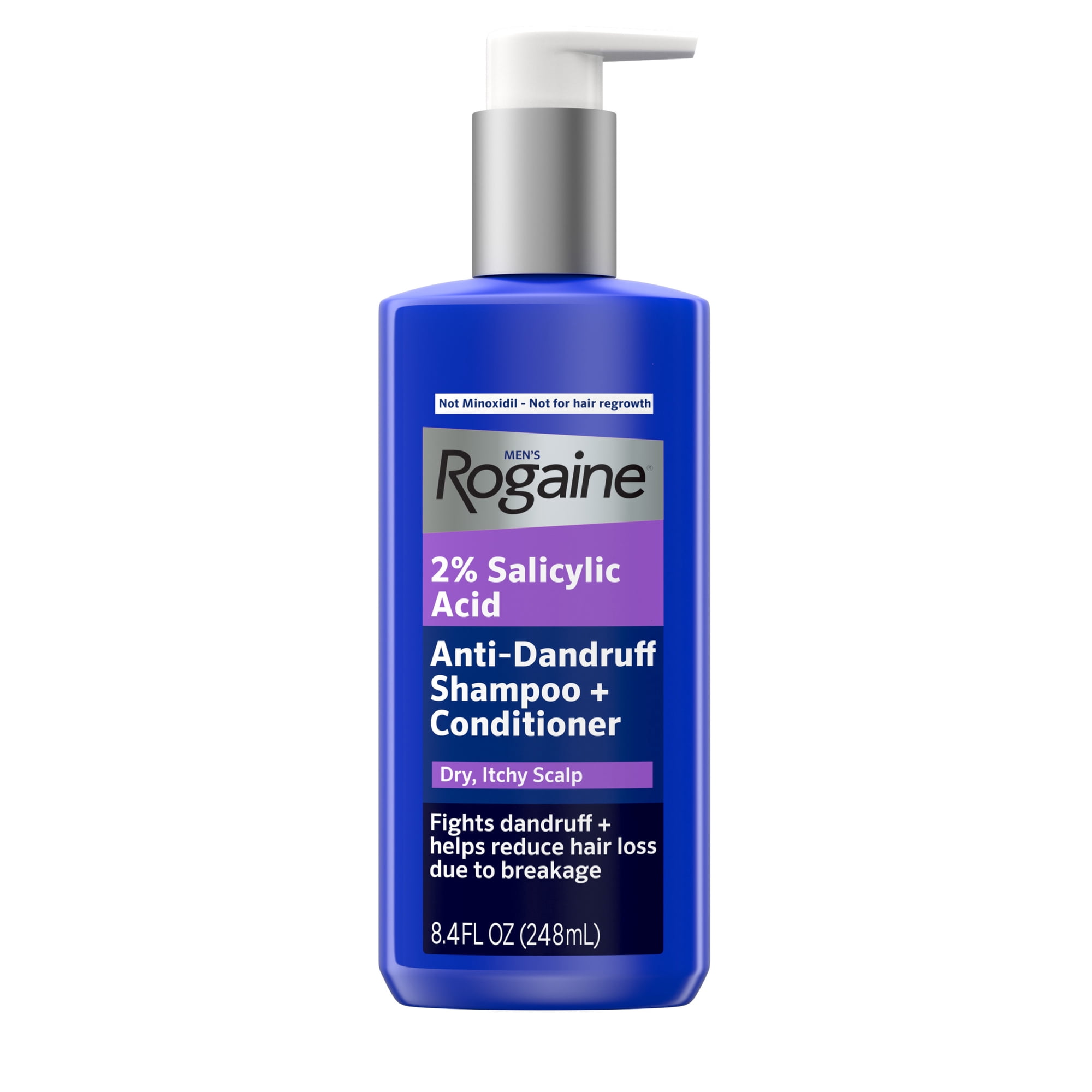 Men s Rogaine Anti-Dandruff 2 in 1 Shampoo + Conditioner  8.4 fl. oz