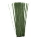 thumbnail image 1 of 100 piezas de alambre de tallo floral 9. para manualidades, suministros para hacer flores y floristería Verde, 1 of 9