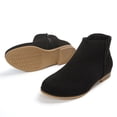 thumbnail image 2 of VitNoiva Kids Ankle Boots Side Zipper Lightweight Winter Toddler And Kids Girls Booties School Shoes, 2 of 6