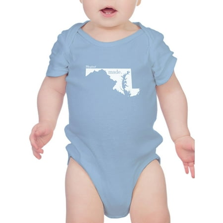 

Made In Maryland Bodysuit Infant -Smartprints Designs 24 Months
