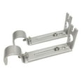 thumbnail image 1 of 2pcs Curtain Drapery Rods Bracket Holder Fasteners Fit for 19.05mm Poles, 1 of 7