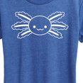 thumbnail image 3 of Instant Message - Axolotl Outline - Women's Short Sleeve Graphic T-Shirt, 3 of 6