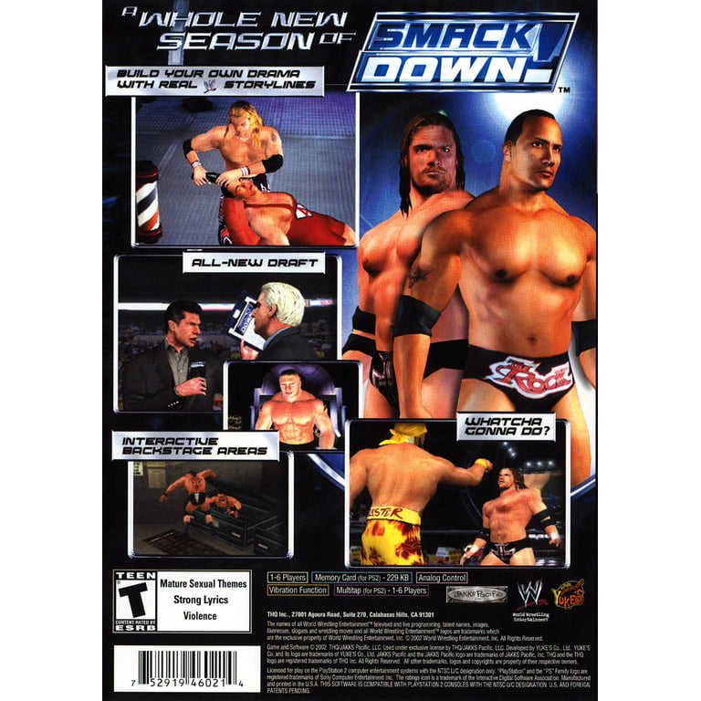 WWE: Smackdown! Shut Your Mouth - PlayStation 2