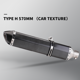 thumbnail image 3 of Tubo de escape universal de acero inoxidable para motocicleta de 51 mm y 570 mm para ninja400 R3 Z900 S1000RR MT-07 pcx160 duke390 R1, 3 of 5