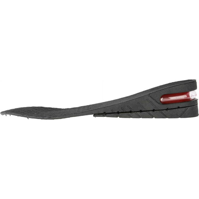 HELIAHO Elevator Shoes for Men Insole Insole, Secret Insole 4 Layers Adjustable Height Increase Insole Unisex Pu Heel Lift Insole Higher Than Height Shock Absorption High Elasticity CJ911-6921