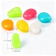 thumbnail image 3 of Aoznliie Glow in The Dark Stones, 50 Pcs Large Luminous Pebbles for Garden & Aquarium, Decorative Rocks for Walkway Fish Tank Landscaping, 3 of 5