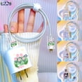 thumbnail image 2 of Cubierta De Polvo De Alambre Teléfono Móvil Mate De TPU/Juego De Manga Clara Anti Rotura De Tulipanes/Kit De Funda Protectora De Cargador Kuromi Doraemon De Dibujos Animados/Enrollador De Cable De Dat, 2 of 4