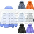 thumbnail image 4 of Jinhomg Kids Boy Girl Hooded Puffer Jackets Lightweight Winter Down Jacket Full Zip up Waterproof Coat Padded Comfy Warm Outwear, 4 of 7