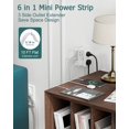 thumbnail image 3 of Cable de extensión Power Strip BSRDyB de 6 salidas y 10 pies, blanco ETL, 3 of 8