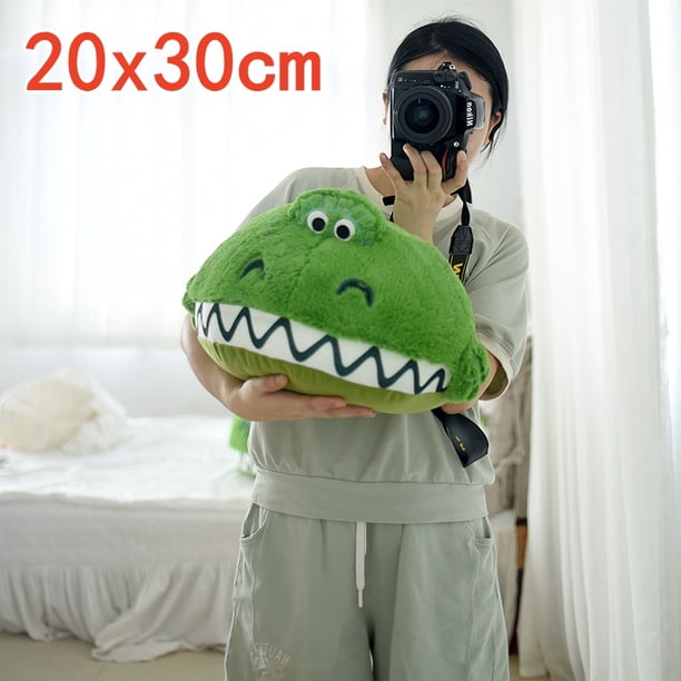 Almohada de peluche de dinosaurio Rex de gran tamaño, cojín trasero de cerdo rosa y jamón de animé, silla, sofá, peluches encantadores, decoración del hogar, regalo de Navidad