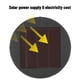 thumbnail image 3 of Yellow Lámpara Solar de césped cilíndrica con estaca, luz nocturna de calle, lámpara de camino de jardín para exteriores, paisaje decorativo creativo, 3 of 5