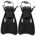 thumbnail image 5 of unbranded  Diving Fins Swim Accessories Men Swimming Travel Child Black, 5 of 8