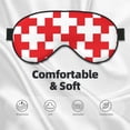 thumbnail image 5 of Uemuo Red Cross 1 Pattern Sleep Eye Mask - Light Blocking Sleep Mask Blocking Out Light Perfectly, Soft and Comfortable Night Eye Mask, Eye Blinder, 5 of 7