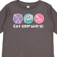 thumbnail image 4 of Inktastic Water Skiing Eat Sleep Water Ski Girls Long Sleeve Toddler T-Shirt, 4 of 5