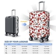 thumbnail image 6 of Daiia Red Food Luggage Cover, Thickened Washable Travel Luggage Covers, Elastic Unique Baggage Covers for 18-20 inch Luggage-Small, 6 of 9