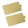 thumbnail image 1 of Cupcake Tray Pastry Baking Boards Gold Tray Mousse Cake Base Displays Mousse Card Mat Rectangular Cardboard Paper, 1 of 7