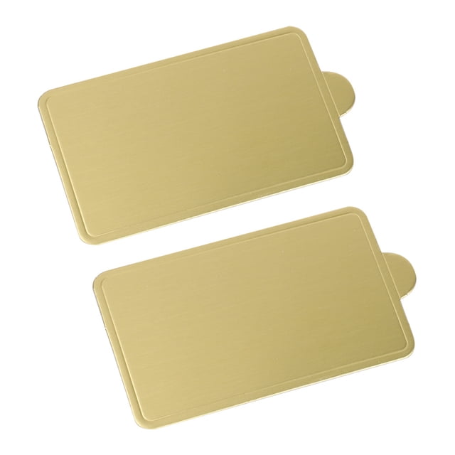 Cupcake Tray Pastry Baking Boards Gold Tray Mousse Cake Base Displays Mousse Card Mat Rectangular Cardboard Paper