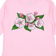 thumbnail image 4 of Inktastic Mountain Laurel Flowers Boys or Girls Long Sleeve Toddler T-Shirt, 4 of 5