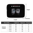 thumbnail image 4 of Funda para portátil de la novia de Chucky, a prueba de golpes, con bolsillo para accesorios y maletín de transporte, 10, 12, 13, 15 y 17 pulgadas, 4 of 5