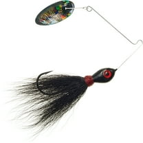 Panther Martin PMBBJ_15L_BKH Bearded Banshee Bass Spinner Fishing Lure - Black Holographic - 15L (3/8 Oz)