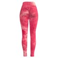 thumbnail image 4 of Gibobby Pantalones de mezclilla Pantalones de yoga Entrenamiento Correr Deportes de mujer Atlético Fitness Leggings Pantalones(Rojo， S), 4 of 5