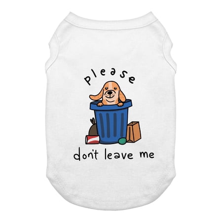 Cartoon Dog Dog Tank - Dog Print Dog T-Shirt - Animal Print Dog Clothing
