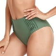 thumbnail image 6 of Retro High Waisted Bikini Bottom for Women Full Coverage Swim Shorts Tummy Control Tankini Bottom High Cut Swimsuit Briefs Plus Size, 6 of 8