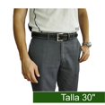 thumbnail image 4 of 30" CINTURON REFORZADO 100% CUERO NEGRO. COSTURA BLANCA. VIK BELTS VIK BELTS CINTURON NEGRO REFORZADO, 4 of 5