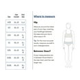 thumbnail image 3 of Womens Fruit of the Loom Breathable Self stripes Bikini Panties 5 Pack, 3 of 3