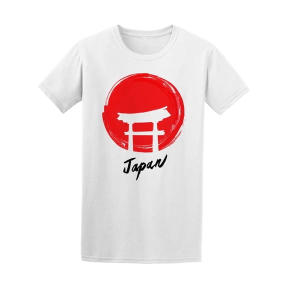 Sketch Itsukushima Shrine Japan Tee Men's -Image by Shutterstock