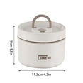 thumbnail image 7 of Kayannuo Portable Insulated Lunch Container,304 Stainless Steel Leakproof Sealed Insulated Lunch Box, 7 of 7