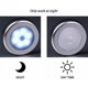thumbnail image 2 of Luz LED inalámbrica con sensor de movimiento para armario, escaleras, pasillo, cocina, dormitorio (3 piezas) (luz blanca concha plateada), 2 of 5