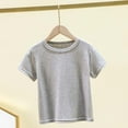 thumbnail image 2 of MEZZALL Baby Boys Summer Tops Short Sleeve Shirt Lightweight Breathable Casual T-Shirts For Toddler Infants Dailywear Classic / 12-18 Months, 2 of 6