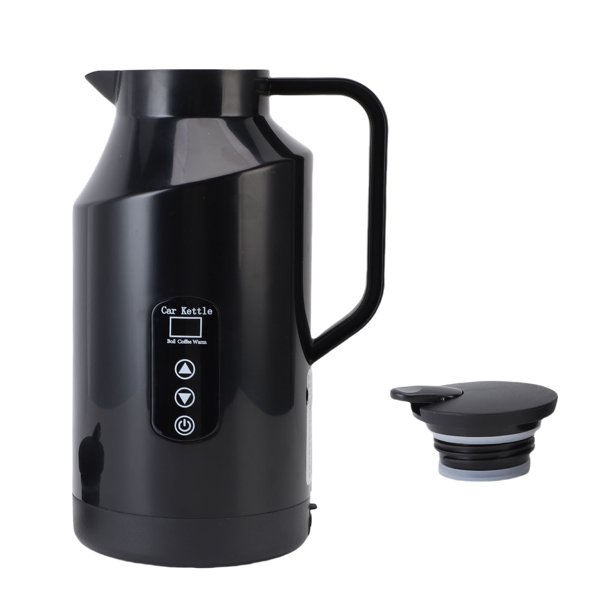 Calentador De Agua Para Coche, Hervidor Eléctrico Seguro Para Coche De 1500ML Para Exteriores