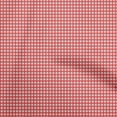 thumbnail image 1 of oneOone Polyester Spandex Red Fabric Checks Sewing Fabric By The Yard Printed Diy Clothing Sewing Supplies 56 Inch Wide, 1 of 4