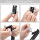 thumbnail image 4 of 5 Meters Black Bendable Ceiling Curved Curtain Track Flexible Ceiling Curtain, 4 of 5