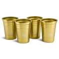 thumbnail image 4 of Thyme & Table Lot de 4 tasses à cocktail Doré, 4 of 6