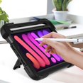 thumbnail image 4 of BMOUO Case for iPad Mini 7 Case (A17 Pro 2024), iPad Mini 7th/6th Generation Case, Full-Body Drop Protection iPad Mini 7/6 Case with 360° Rotate Hand Shoulder Strap/Stand, Black, 4 of 9