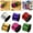 Hot Pink+Purple+Red+Gold+Green+Silver, variant on FXMLRLK 6 Rolls Crimped Curling Ribbon Balloon String, Shiny Metallic Ribbon Roll for Gift Wrapping for Birthday Party Festival Art Craft Decor Florist Flowers Decoration,6 Colors
