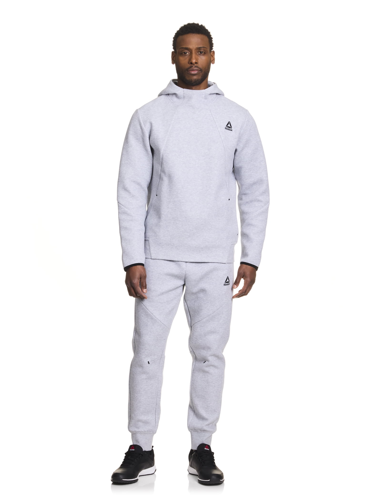 Reebok Men's and Big Men's Momentum Fleece Hoodie, Size XS-5XL