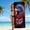5#, variant on 250th Anniversary USA Microfiber Bald Eagle Beach Towel Oversized 63x31.5inch, Sand Free Quick Dry Lightweight,Beach Pool Camping Cruise Travel Essentials for Adults