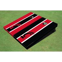 University Of Cincinnati Alternating Long Stripe Cornhole Boards