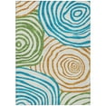thumbnail image 2 of Addison Rugs Chantille Indoor/Outdoor Transitional Swirls White Washable Rectangle Rug, 8' x 10', 2 of 6