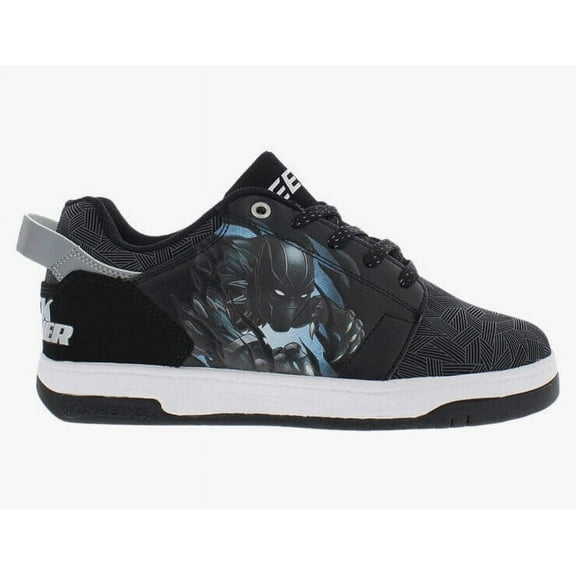 Heelys Voyager Avengers Black Panther Black/Silver Size Mens 9 Marvel