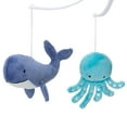 thumbnail image 3 of Bedtime Originals Whales Tale Blue Whale/Octopus Musical Baby Crib Mobile Toy, 3 of 7
