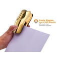 thumbnail image 2 of Grapadora Bostitch Office, resistente, con capacidad para 40 hojas, color dorado, 2 of 7